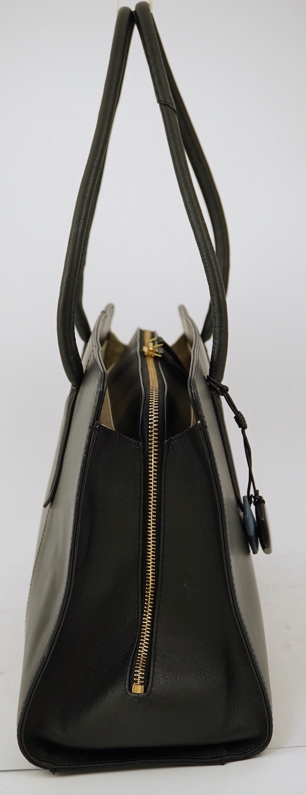 A Radley black leather shoulder bag